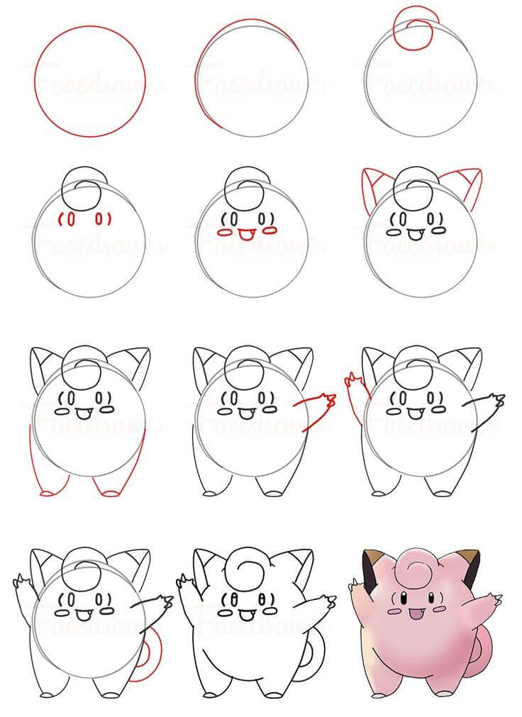 How to draw a pokemon - How To Draw Tutorials